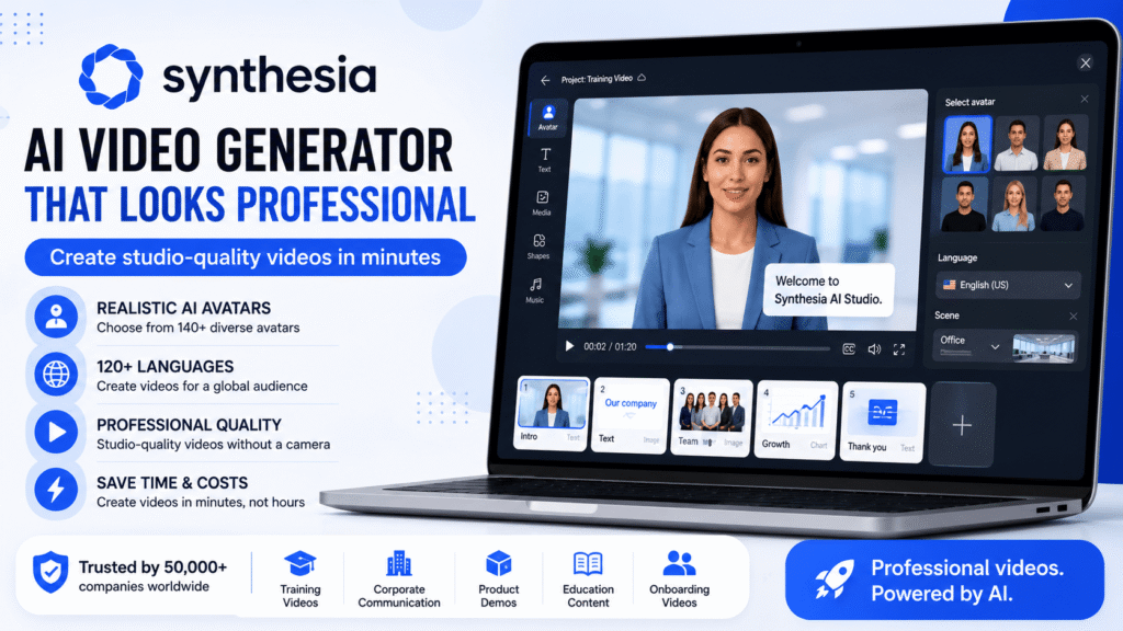 Synthesia AI video generator review