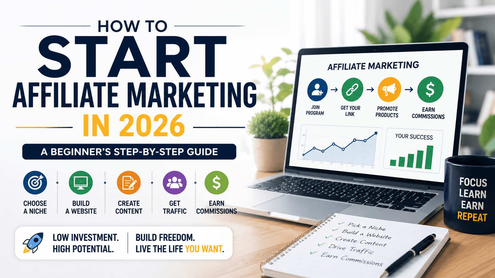 How to Start Affiliate Marketing in 2026 A Beginner's Step-by-Step Guide